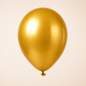 Hochwertige Kalisan Ballons Mirror-Gold 13 cm