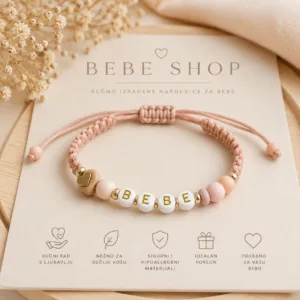 Handmade Bracelets, Charms and Baby Decorations