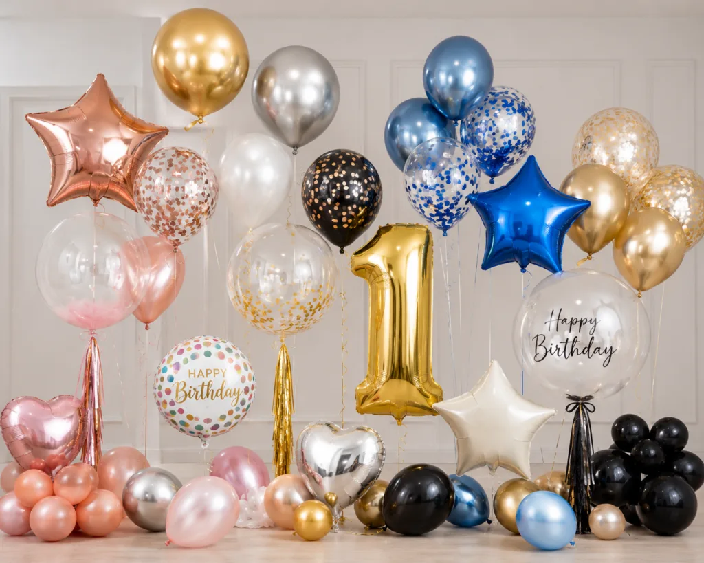 Birthday balloons - balloons for celebrations - Deko-Ballons